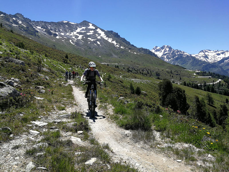 Camps VTT veysonnaz valais - STcamps - camps pour les jeunes