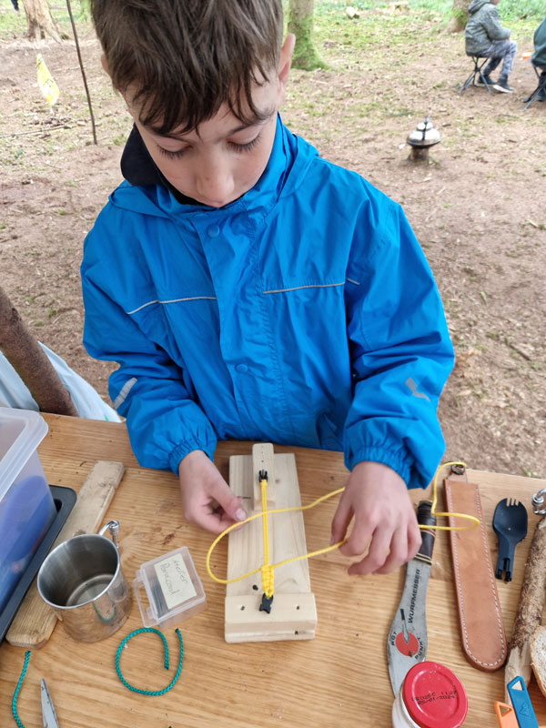 Stage bivouac enfants - Stcamps