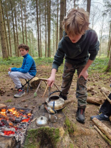 Stage bivouac enfants - Stcamps