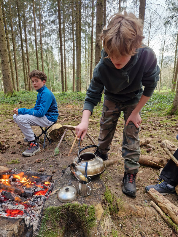 Stage bivouac enfants - Stcamps