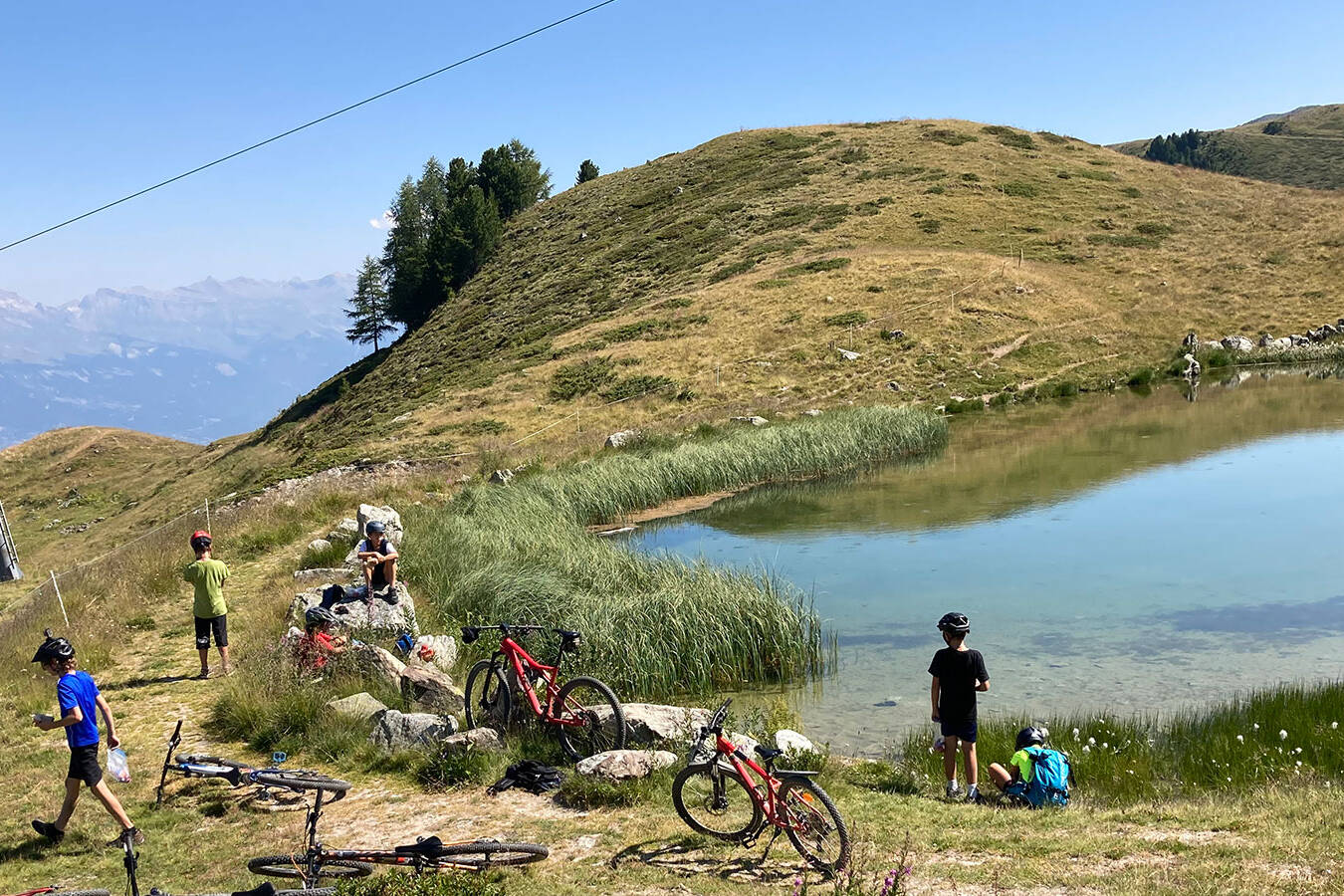 Camps VTT Champéry valais - STcamps - camps vacances pour les jeunes